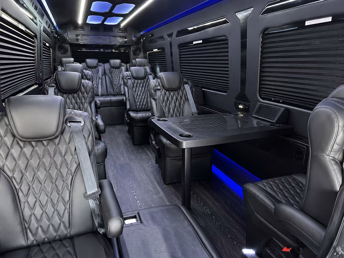 seattle airport transportation onboard seating