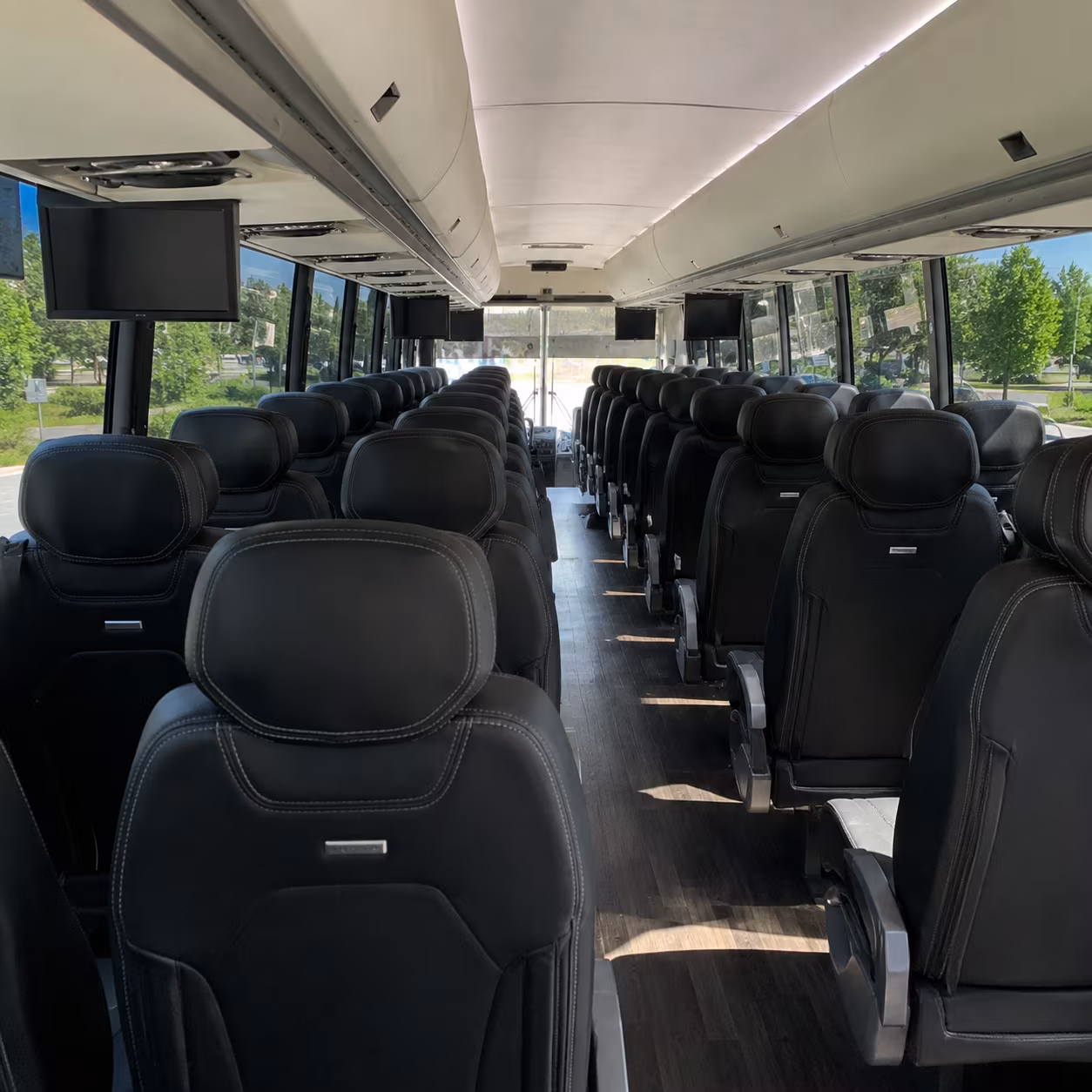 seattle long distance charter bus rental