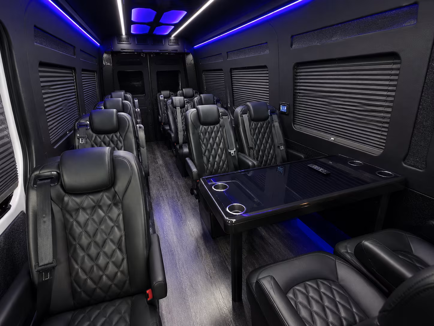 seattle sprinter van with driver interior