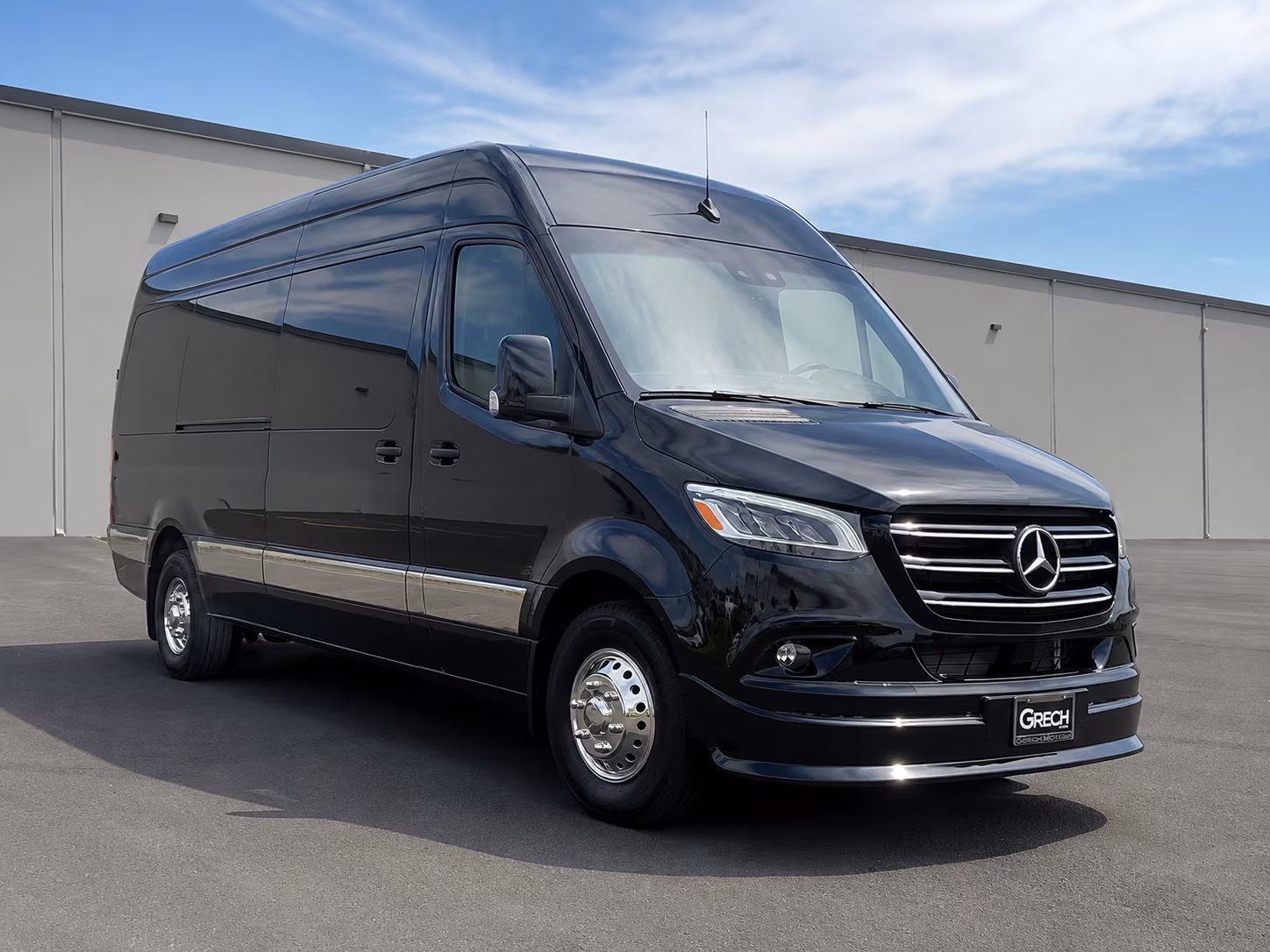 seattle sprinter van with driver