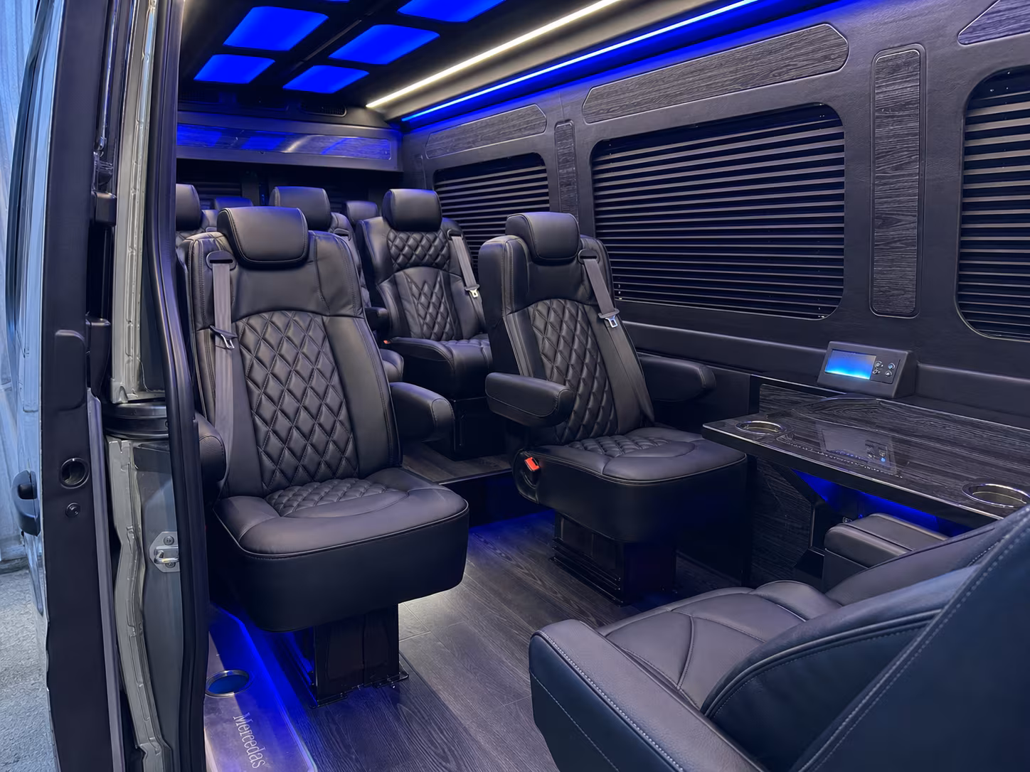sprinter van transportation for groups and events across seattle